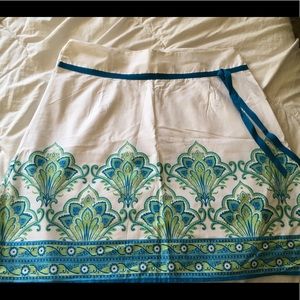 Majora  Blue & White Skirt NWOT